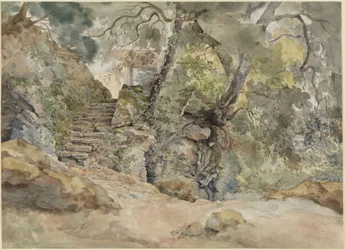 Du parc de la Villa Chigi à Ariccia