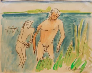 Baigneurs à Moritzburg