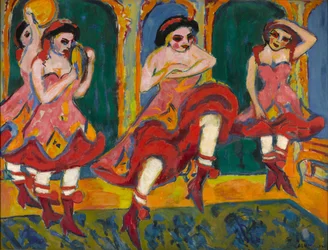 Danseurs de Czardas, 1908-1920