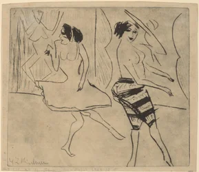 Danseurs en studio
