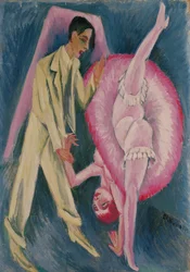 Couple dansant, 1914