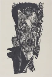 Dr Ludwig Binswanger (étude de tête du Dr Ludwig Binswanger)