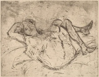 Fille rêvant