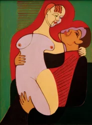 Grand couple amoureux (couple Hembus)