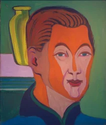 Tête du peintre (Autoportrait)