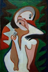 Couple amoureux – Le baiser