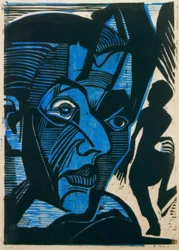 Mélancolie des montagnes (Autoportrait)