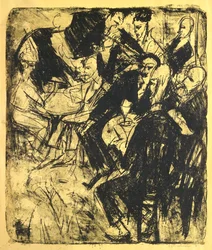 Restaurant de musique; Musikrestaurant, 1914