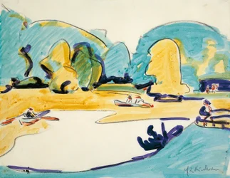 Parc à Dresde