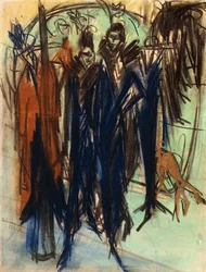 Prostituée, Friedrichstrasse, Berlin