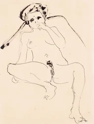 Nu couché, 1919