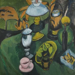 Nature morte avec lampe. Vers 1911