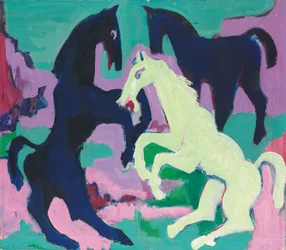 Trois chevaux, c.1923