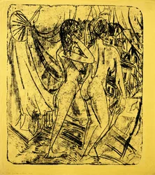 Deux nus à la fenêtre, 1915
