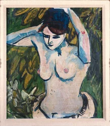 Femme aux bras levés, 1910