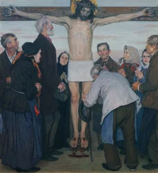 Voyez, Jésus a la main