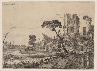 Deux moines sur un chemin