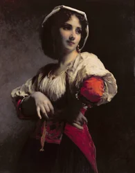 Une beauté italienne, 1872