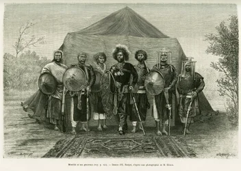 Portrait du Prince Menelik II d