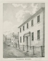 Tamworth - École nationale: lithographie, s.d. [1796-1865]