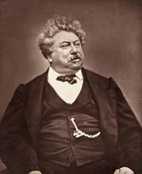 Alexandre Dumas, romancier et dramaturge français, 1802-1870, vers 1876