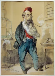 Portrait-charge de Jules Miot (1810-1883), homme politique
