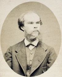 Portrait du poète Paul Verlaine