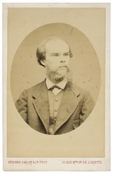 Portrait du poète Paul Verlaine 1844-1896, vers 1870