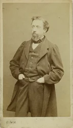 Portrait du compositeur François-Auguste Gevaert 1828-1908, vers 1870
