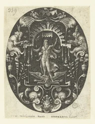 Jupiter avec son aigle à ses pieds