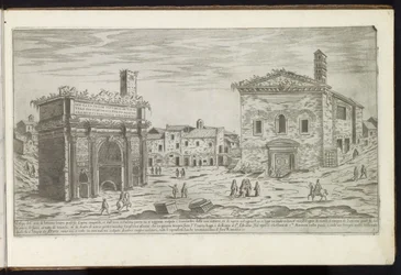 Arc de Septime Sévère à Rome