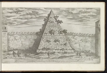 Pyramide de Cestius à Rome