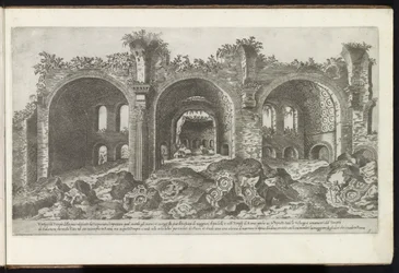 Restes de la Basilique de Maxence à Rome