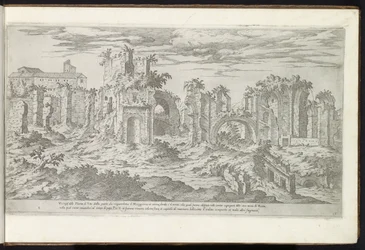 Ruines des Thermes de Titus à Rome