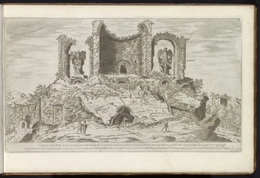 Ruines des Trophées de Marius à Rome