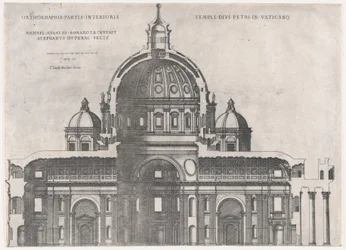 Speculum Romanae Magnificentiae : St. Pierre, 16ème siècle