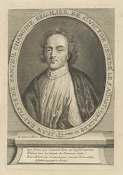 Portrait du Poète Jean-Baptiste de Santeul 1630-1697, vers 1700