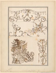 Cinq Motifs pour Arabesques Ornementales
