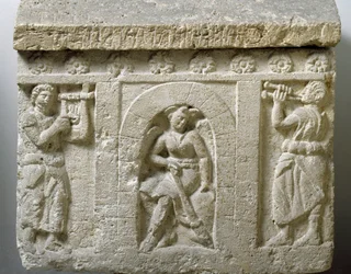 Art étrusque : « La Lasa, génie de la Mort à l