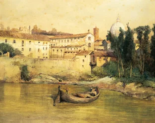 Italie, Rome, ancien hôpital Santo Spirito in Sassia (Saxia)