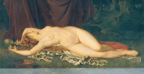 Bacchante endormie
