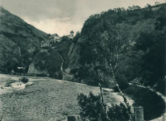 Château de Runkelstein, Bolzano, Tyrol du Sud, Italie, 1927
