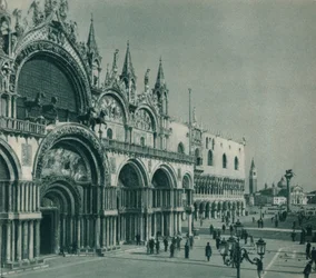 Basilique Saint-Marc, Venise, Italie, 1927