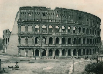 Le Colisée, Rome, Italie, 1927
