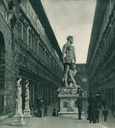Galerie des Offices, Florence, Italie, 1927