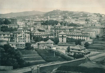 Vue de Gênes, Italie, 1927