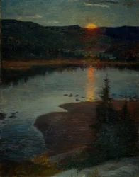 Lever de soleil à Valdres