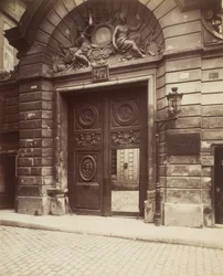 H√otel des Ambassadeurs de Hollande, 47 rue Vieille-du-Temple,1900 (photo)