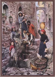 Le loup de Gubbio après sa conversion