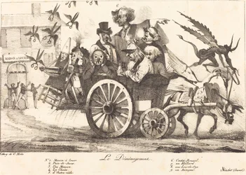 Le Déménagement de la Censure, c. 1821